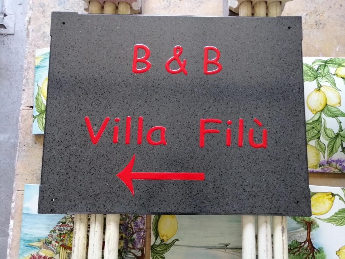 B&B Villa Filu Portici Exterior foto